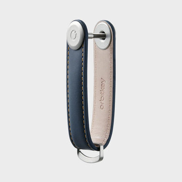 PORTE-CLE LEATHER MARINE MARINE