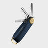 PORTE-CLE SAFFIANO MARINE MARINE