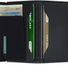 PORTE-FEUILLE PREM MINIWALLET EMBOSS LINES NOIR NOIR
