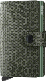 PORTE-FEUILLE SLIMWALLET HEXAGON VERT VERT