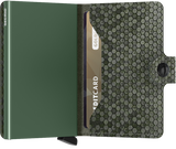 PORTE-FEUILLE SLIMWALLET HEXAGON VERT VERT