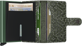 PORTE-FEUILLE SLIMWALLET HEXAGON VERT VERT