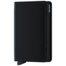 PORTE-FEUILLE SLIMWALLET MATTE NOIR NOIR