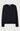 PULL FEMME AMPLE ML CR NOIR NOIR