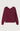 PULL FEMME BOULE ML COL BATEAU BORDEAUX BORDEAUX