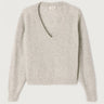 PULL FEMME BOULE ML CV GRIS GRIS