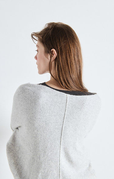 PULL FEMME DAMSVILLE GRIS CHINE GRIS CHINE