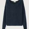 PULL FEMME DAMSVILLE NAVY BLUE CHINE NOIR NAVY BLUE CHINE NOIR