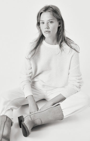 PULL FEMME OUITY MASTIC CHINE MASTIC CHINE