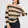 PULL FEMME CAPUCINE BEIGE BEIGE