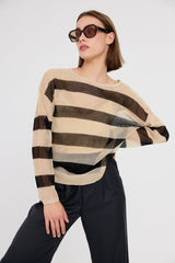 PULL FEMME CAPUCINE BEIGE BEIGE