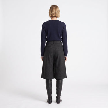 Pull Artlove Fliene maille fine marine – vue 3