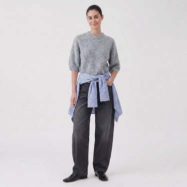 Pull Artlove Lycie manches ballon gris