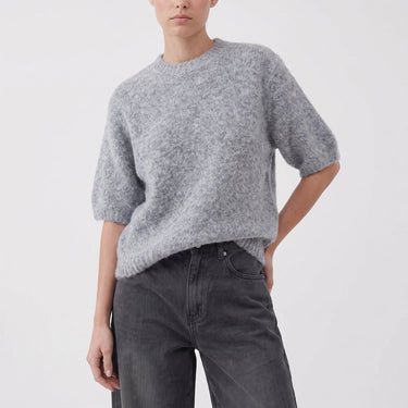 Pull Artlove Lycie manches ballon gris – vue 2
