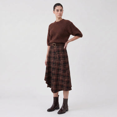 Pull Artlove Lycie manches ballon marron – vue 4