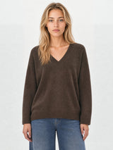 PULL FEMME MINGS MARRON MARRON