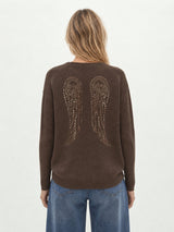 PULL FEMME MINGS MARRON MARRON