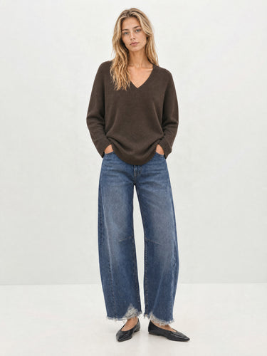 Pull Berenice Mings marron ailes au dos – vue 4