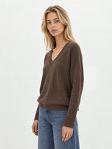 PULL FEMME MINGS MARRON MARRON