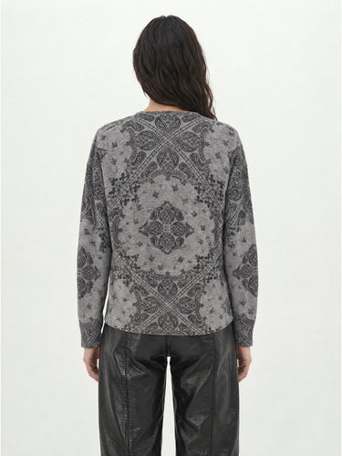 PULL FEMME MYBANDANA GRIS GRIS
