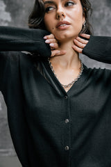PULL FEMME GOYA NOIR NOIR