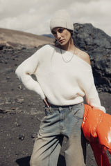 PULL FEMME PERIA RIB BIRCH BIRCH