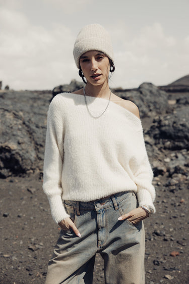 PULL FEMME PERIA RIB BIRCH BIRCH