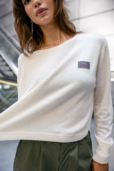 PULL FEMME PHAROS ECRU ECRU