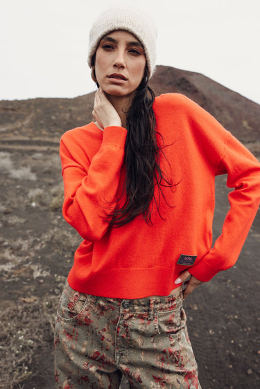 PULL FEMME PRAM ROUGE ROUGE