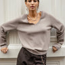 PULL FEMME PREEM SHINY STONE STONE