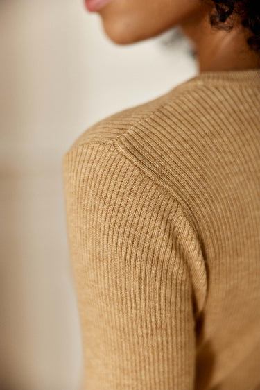 PULL FEMME MALICE CAMEL CAMEL