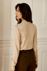 PULL FEMME SOLFE BEIGE BEIGE