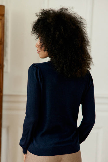 PULL FEMME SOLFE MARINE MARINE
