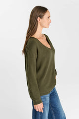 PULL FEMME TINGA MOSS MOSS