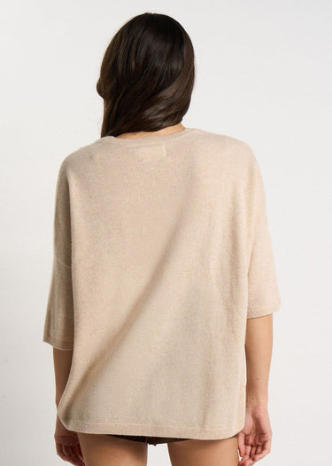 PULL FEMME MARTINETTIE BEIGE CHINE BEIGE CHINE