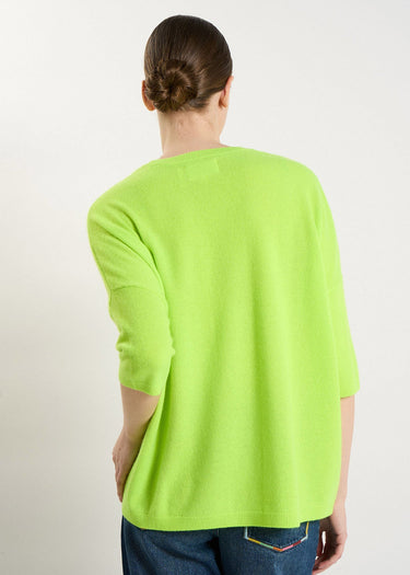 PULL FEMME MARTINETTIE JAUNE FLUO JAUNE FLUO