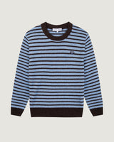 PULL FEMME CHOISEUL MINI PATCH COEUR BLEU BLEU