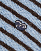 PULL FEMME CHOISEUL MINI PATCH COEUR BLEU BLEU