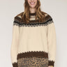 Pull MKT Studio Keone jacquard nordique naturel