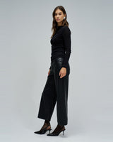 PULL FEMME TULLE NOIR NOIR
