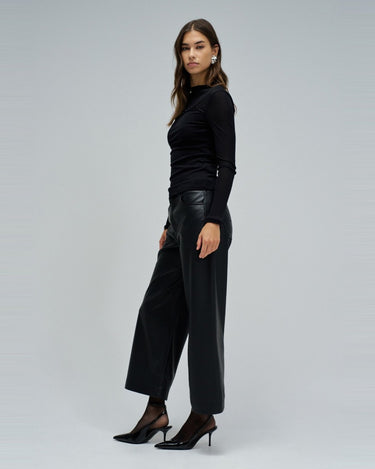 PULL FEMME TULLE NOIR NOIR