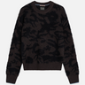PULL FEMME FUZZY JACQUARD RELAXED GRIS GRIS