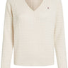 PULL FEMME CO CABLE FINE GG ECRU ECRU