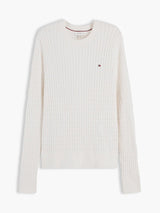 PULL FEMME CO CABLE FINE GG V-N IVOIRE IVOIRE