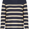 PULL FEMME CO CARDI FINE MARINE MARINE