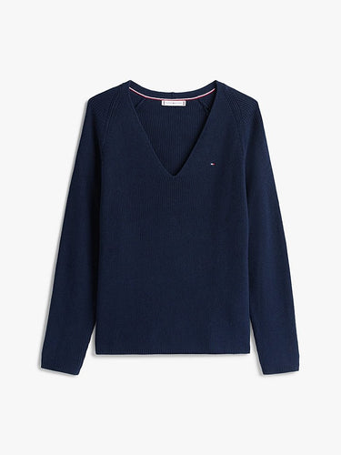 PULL FEMME CO CARDI STITCH MARINE MARINE