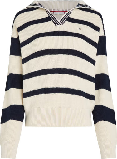 PULL FEMME CO CARDI STITCH OPEN ECRU ECRU