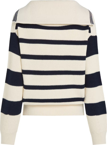 PULL FEMME CO CARDI STITCH OPEN ECRU ECRU