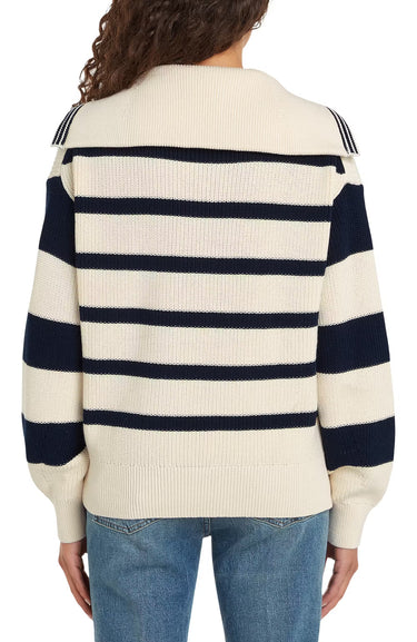 PULL FEMME CO CARDI STITCH OPEN ECRU ECRU