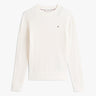 PULL FEMME COTTON MINI CABLE SW IVOIRE IVOIRE